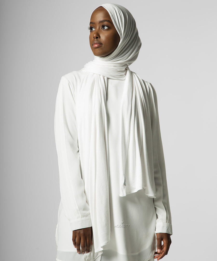 Plain hijabs