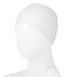 White Tieback Bonnet Hijab Cap