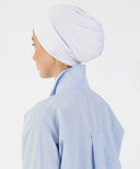 White Full Head Cover Cap